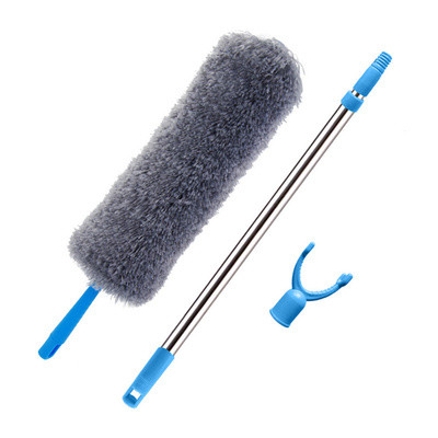 鸡毛掸子除尘家用可伸缩禅子打扫卫生工具扫灰毯子大扫除神器